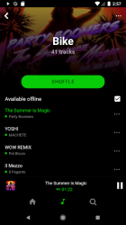 Captura de Pantalla 3 eSound - Reproductor de música gratis android