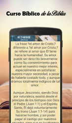 Screenshot 7 Curso Bíblico de la Biblia android