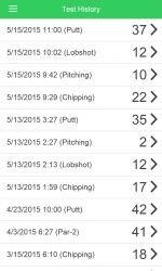 Screenshot 4 Golf Short Game Tracker windows