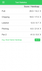 Screenshot 5 Golf Short Game Tracker windows