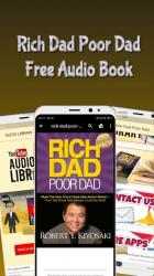 Captura de Pantalla 2 Rich Dad Poor Dad free Book-Audio android