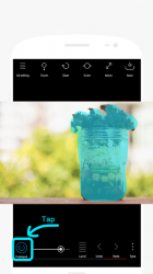 Capture 8 Point Blur　Procesamiento de fotos borrosas android