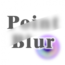 Capture 1 Point Blur　Procesamiento de fotos borrosas android