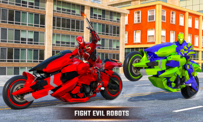 Screenshot 5 Futurista robot moto juegos moto robot héroe android