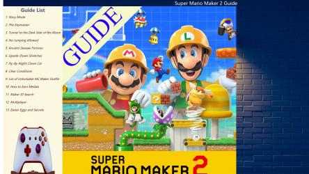 Captura de Pantalla 1 Guides for Super Mario Maker 2 windows