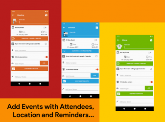 Screenshot 14 Calendario 2021 - Diario, Eventos, Vacaciones android