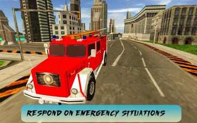 Screenshot 4 City Fire Fighter: US Rescue android