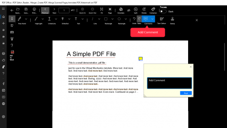 Screenshot 7 Easy PDF Editor windows
