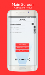 Captura de Pantalla 4 Flash de llamada y SMS android