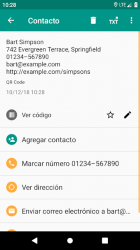 Imágen 3 Lector de códigos QR y barras (español) android