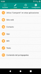 Imágen 4 Lector de códigos QR y barras (español) android