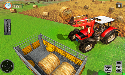 Captura de Pantalla 4 Farming Tractor Driver Simulator : Tractor Games android