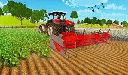 Captura 8 Farming Tractor Driver Simulator : Tractor Games android