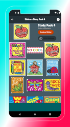Screenshot 7 Stickers de Educación para Whatsapp. android