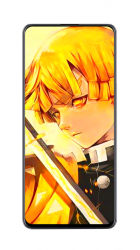 Screenshot 4 HD Zenitsu Kimetsu no Yaiba Anime Wallpaper android
