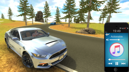 Captura 6 Mustang Drift Simulator android