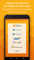 Captura de Pantalla 2 Correo electronico para Hotmail y más android