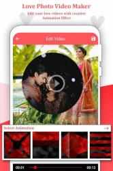 Captura de Pantalla 4 Love Photo Video Maker with Music - Slideshow android