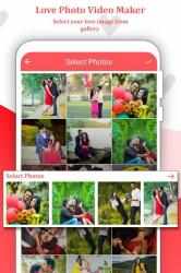 Captura 3 Love Photo Video Maker with Music - Slideshow android