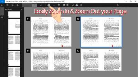 Captura 4 PDF Office : PDF Editor ,Reader , Merger ,Create PDF ,Merge Scanned Pages,Annotate PDF,Watermark on PDF windows