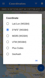 Captura de Pantalla 7 Mapa de coordenadas GPS: Latitud Longitud android