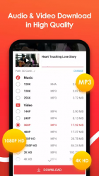 Imágen 2 Tube Video Mp4 Mp3 Downloader android