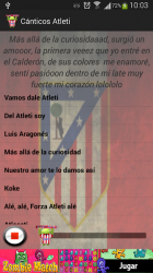 Captura 5 Cánticos Atlético de Madrid android