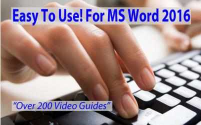 Imágen 1 Easy Guide To Microsoft Word 2016 windows