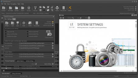 Screenshot 12 File Protect System - LE windows