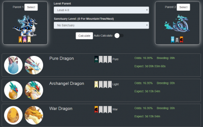 Screenshot 2 Breeding Calculator for Dragon City android