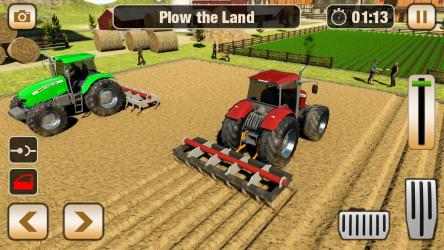 Captura de Pantalla 11 Real Tractor Driving Simulator : USA Farming Games android
