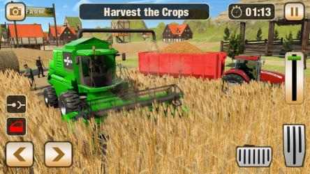 Screenshot 4 Real Tractor Driving Simulator : USA Farming Games android