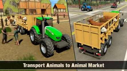 Screenshot 7 Real Tractor Driving Simulator : USA Farming Games android