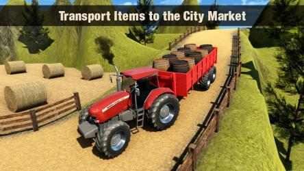 Captura de Pantalla 6 Real Tractor Driving Simulator : USA Farming Games android