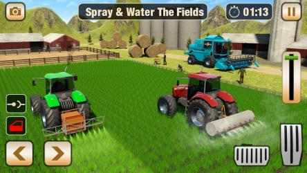 Screenshot 13 Real Tractor Driving Simulator : USA Farming Games android