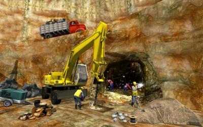 Screenshot 11 Heavy Excavator simulator : Rock Mining 2021 android