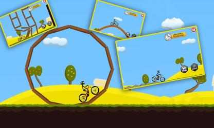 Captura 3 Stickman Bicycle : Mountain Bike Rider windows