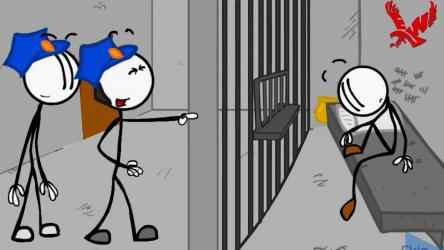 Screenshot 2 Escaping the Prison: Stickman windows