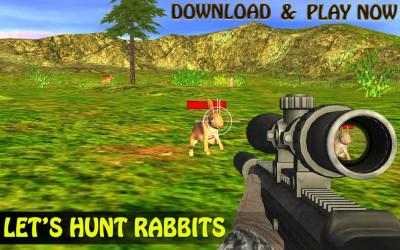 Captura de Pantalla 7 Sniper Rabbit Hunting Safari android