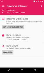 Captura 3 Sync iTunes to android Free android