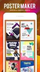 Screenshot 3 Flyers, Posters, Banner, Graphic Maker, Designs android