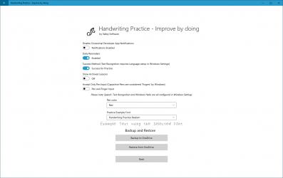 Screenshot 6 Handwriting Practice - Improve by doing windows