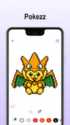Screenshot 7 pokepix color por número - art pixel coloring android