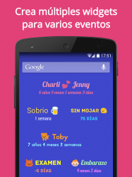 Screenshot 3 Cuánto Tiempo Widget Contador android