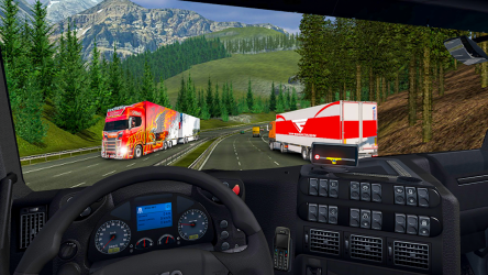 Screenshot 8 Cargo Truck Simulator 2021 : Truck Driver Europe android