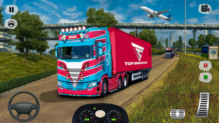 Screenshot 3 Cargo Truck Simulator 2021 : Truck Driver Europe android