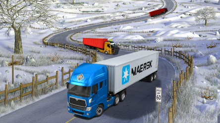Screenshot 5 Cargo Truck Simulator 2021 : Truck Driver Europe android