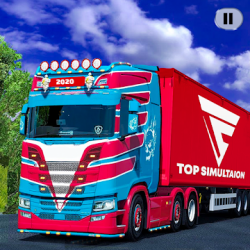 Screenshot 1 Cargo Truck Simulator 2021 : Truck Driver Europe android