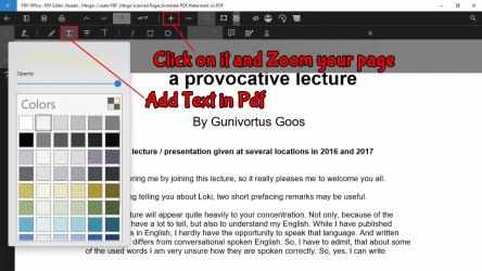 Captura 2 Reader For Adobe Acrobat PDF Editor windows