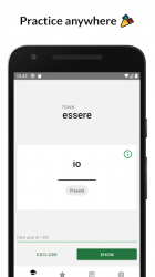 Captura de Pantalla 6 Verbare: Aprende conjugación de verbos en italiano android